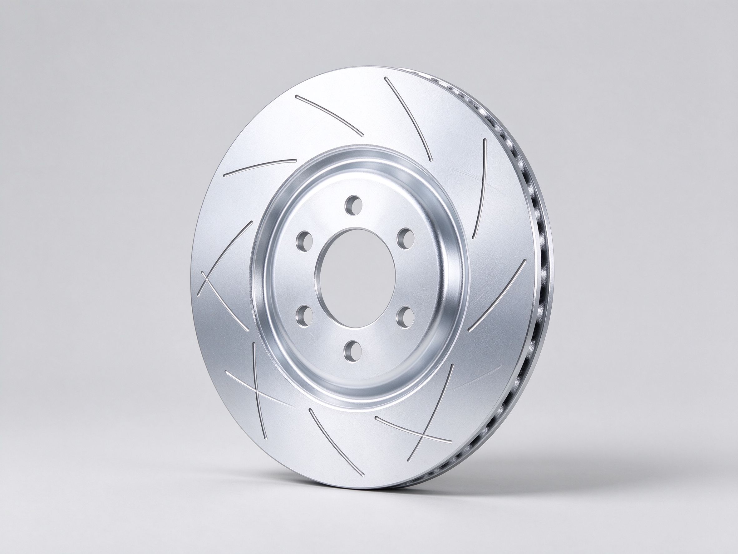 Ventilated brake disc rotor