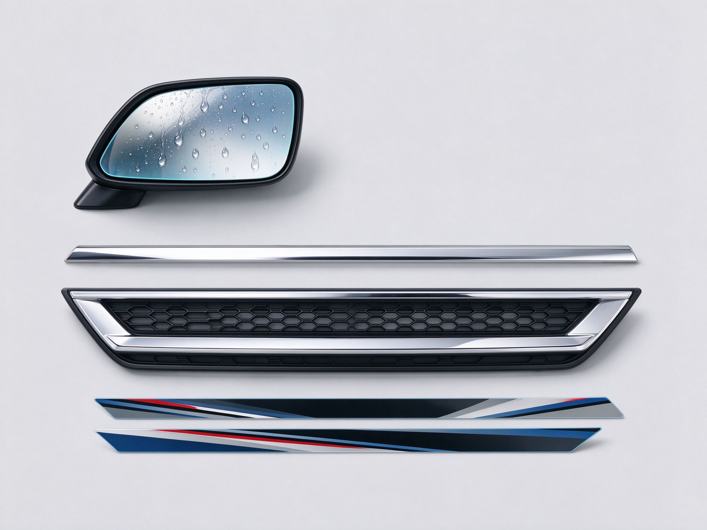 Exterior trim and film accessories